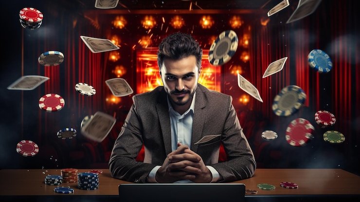 Visual representation of random number generation concept in slot gaming